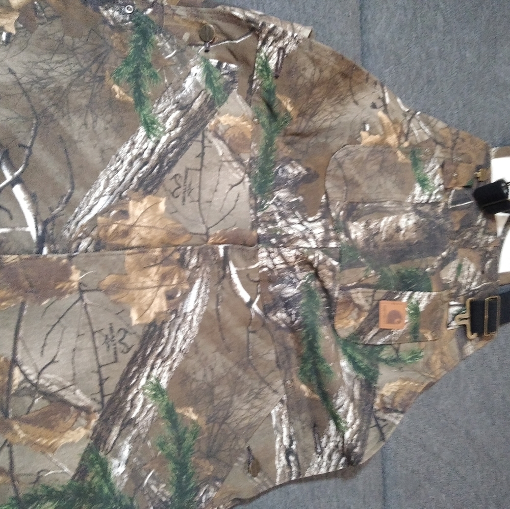 Carhartt Insulated Camo Overalls